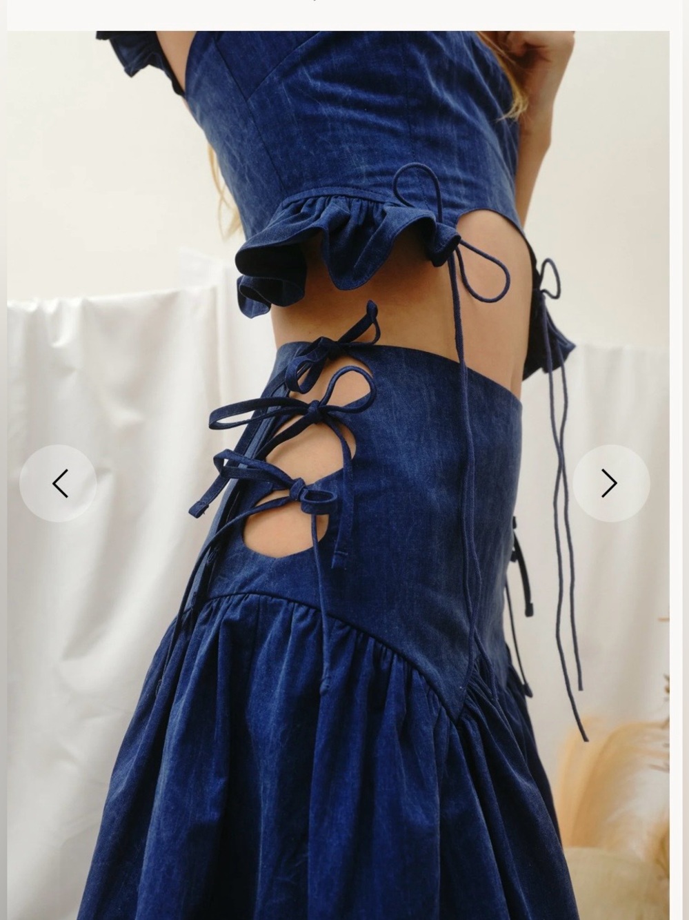 Allina Liu Midi Skirt